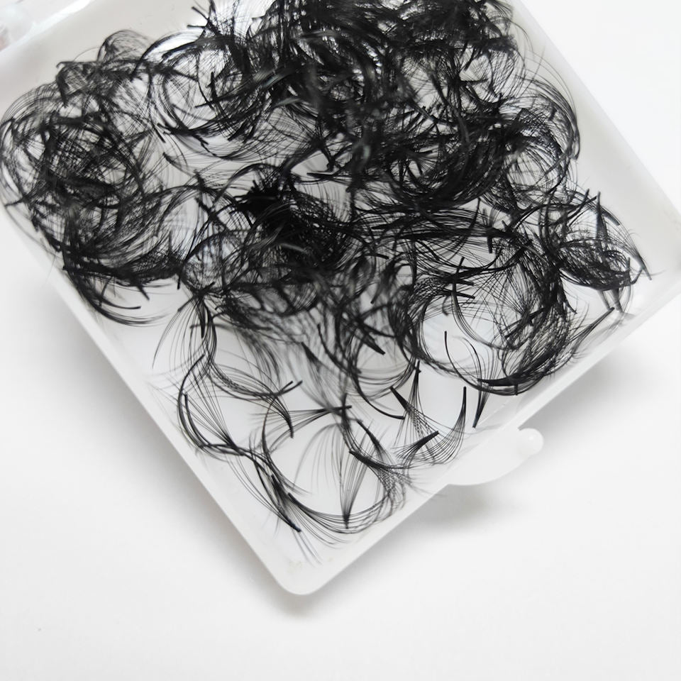 Wholesale Private Label Lashes Tray Premade Loose Fan Eyelash extension (11mm)