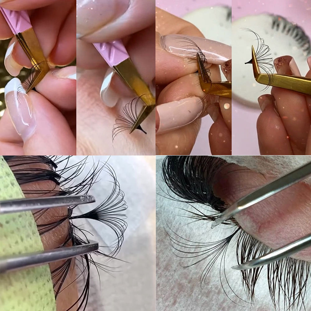 Wholesale Private Label Cashmere Matte Black Individual Lash Extension (8-25mm) Mixed Length