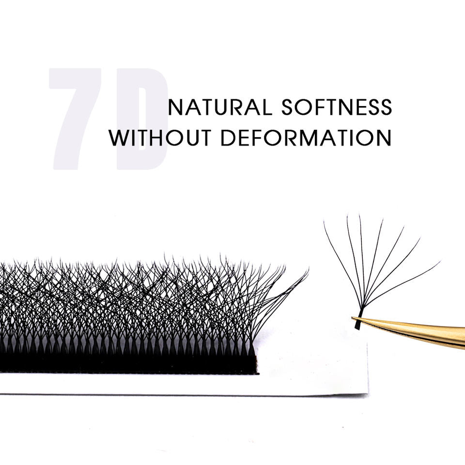 Wholesale Private Label W SHAPE Individual Eyelash Extension