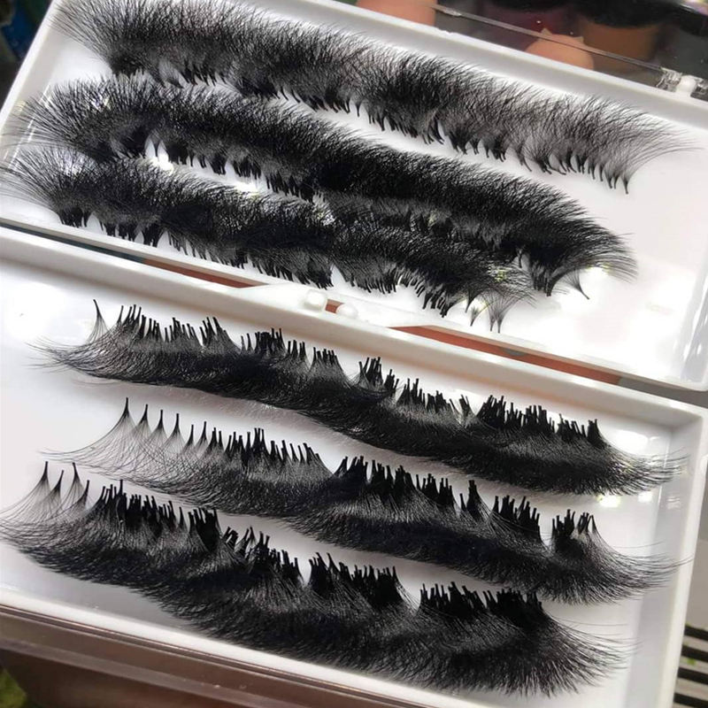 Wholesale Private Label Lashes Tray Premade Loose Fan Eyelash extension (9mm)