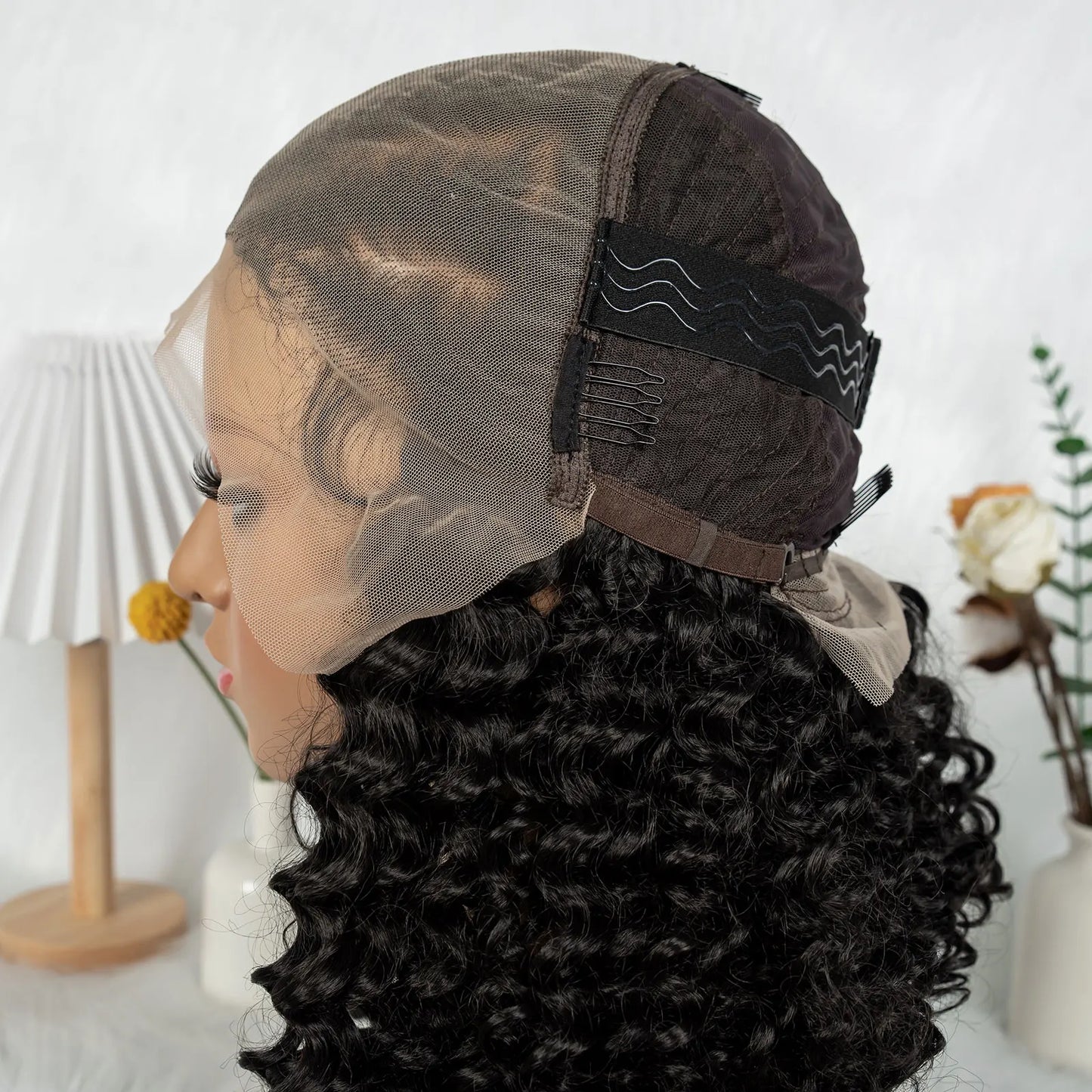 Water Wave 13x6 lace Cornrow Wig