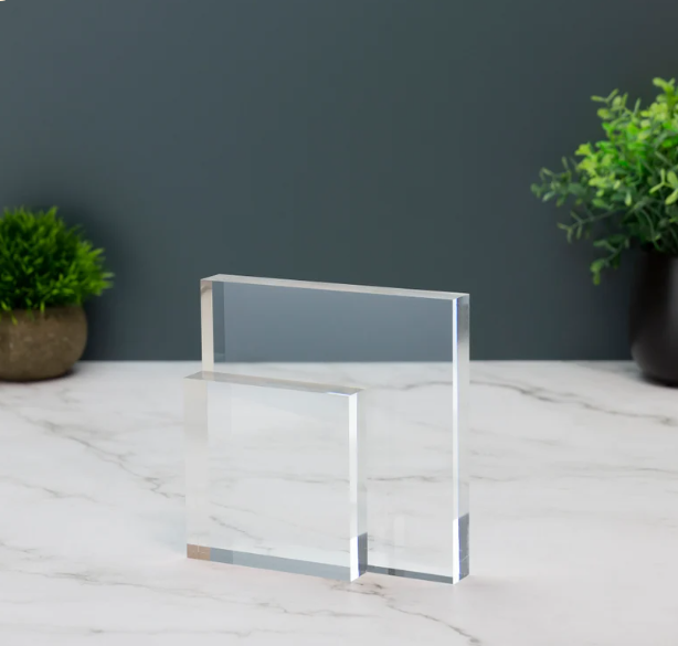 Customized Acrylic Block Plaque with Personalized Photo Print and Message