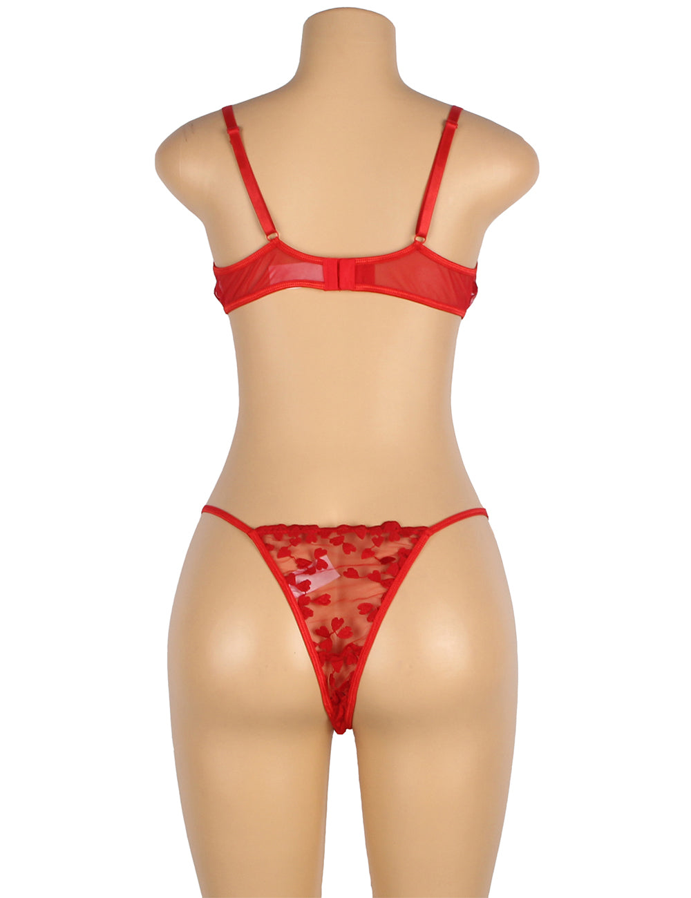 Snuggly Floral Lace Lingerie Set