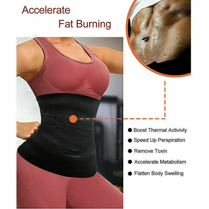 3M TikTok Snatch Me Up Bandage Wraps Lumbar Waist Support Sauna Belt Body Shaper