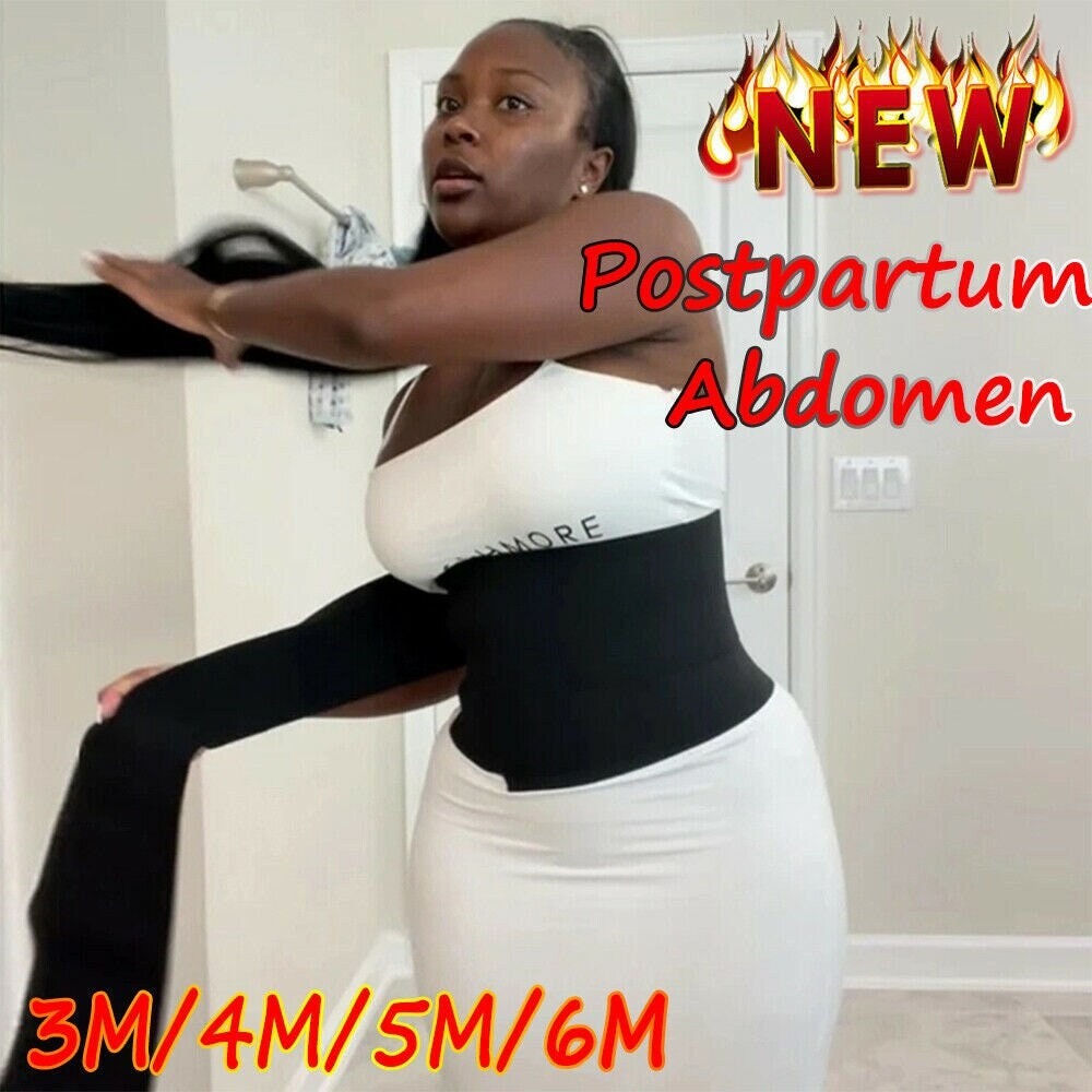 3M TikTok Snatch Me Up Bandage Wraps Lumbar Waist Support Sauna Belt Body Shaper