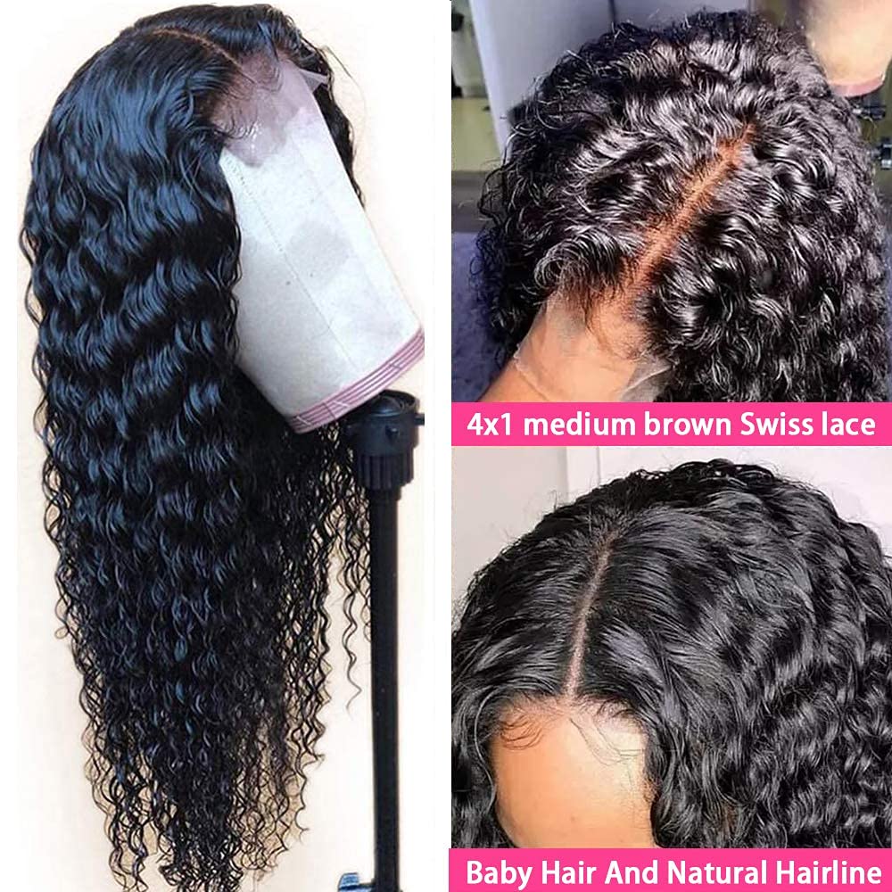 Deep Wave Lace Front Human Hair