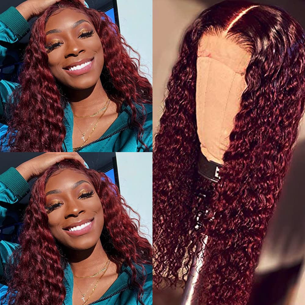 Deep Wave Lace Front Human Hair