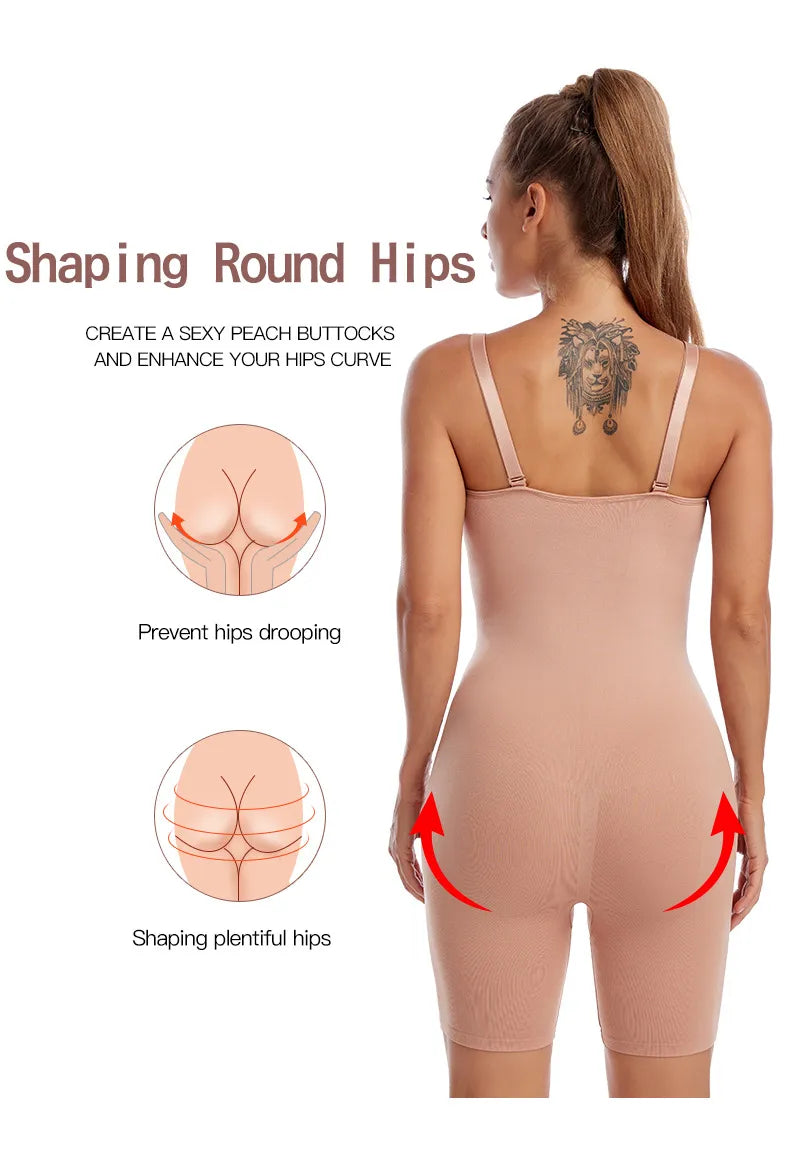 Full Body Slimming Tummy Control Bodysuit Shapewear