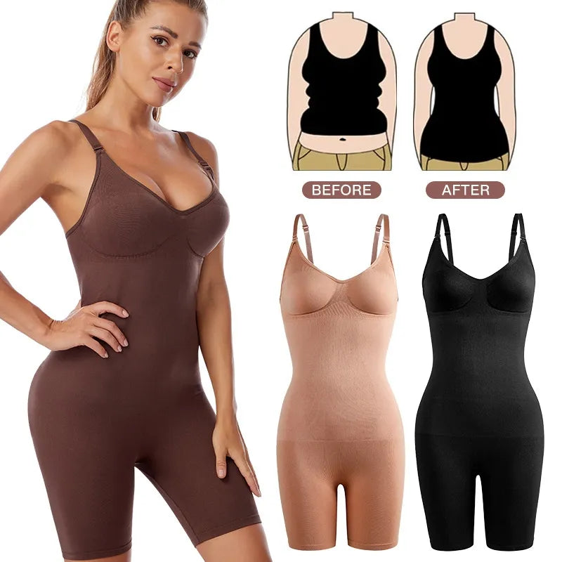 Full Body Slimming Tummy Control Bodysuit Shapewear