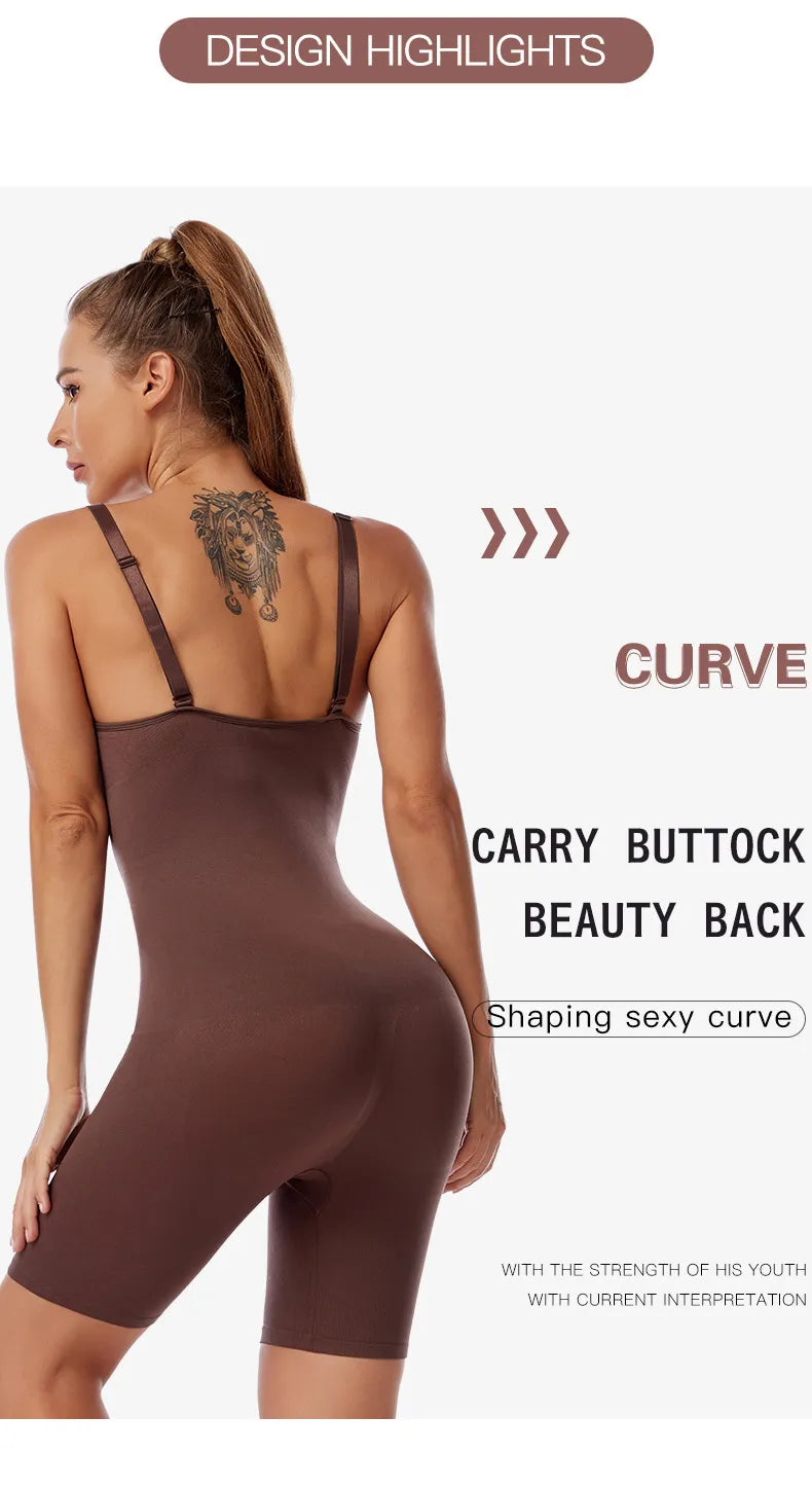 Full Body Slimming Tummy Control Bodysuit Shapewear