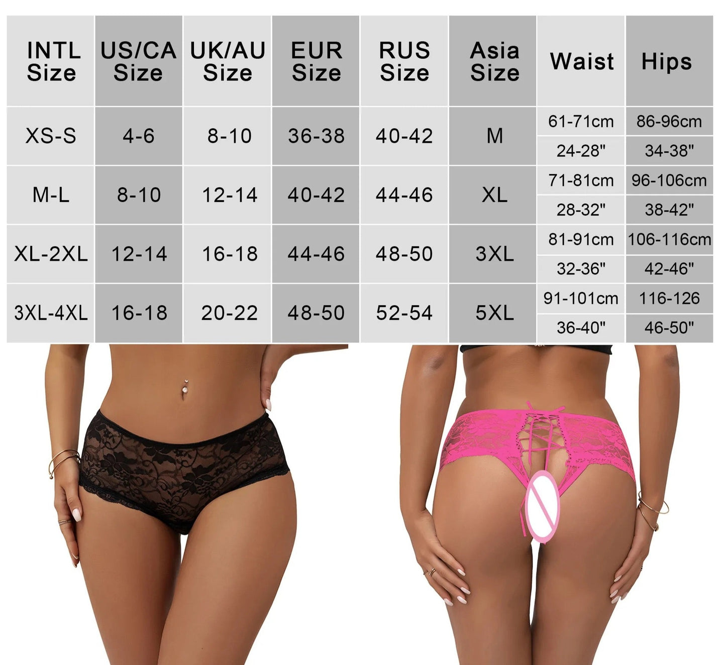 Love & Lemon Lace Up Panty