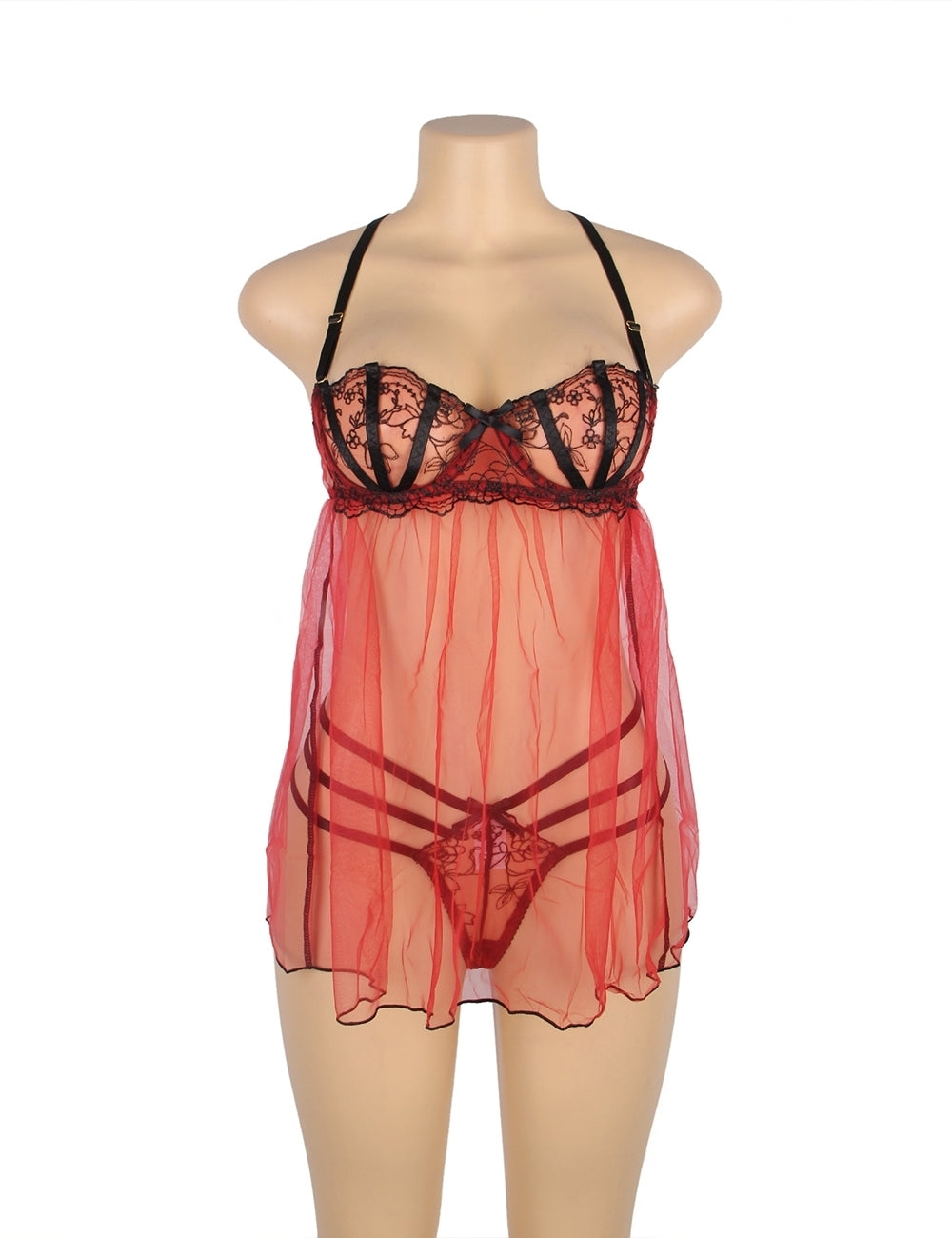 Annabelle See Through Lace Lingerie Set