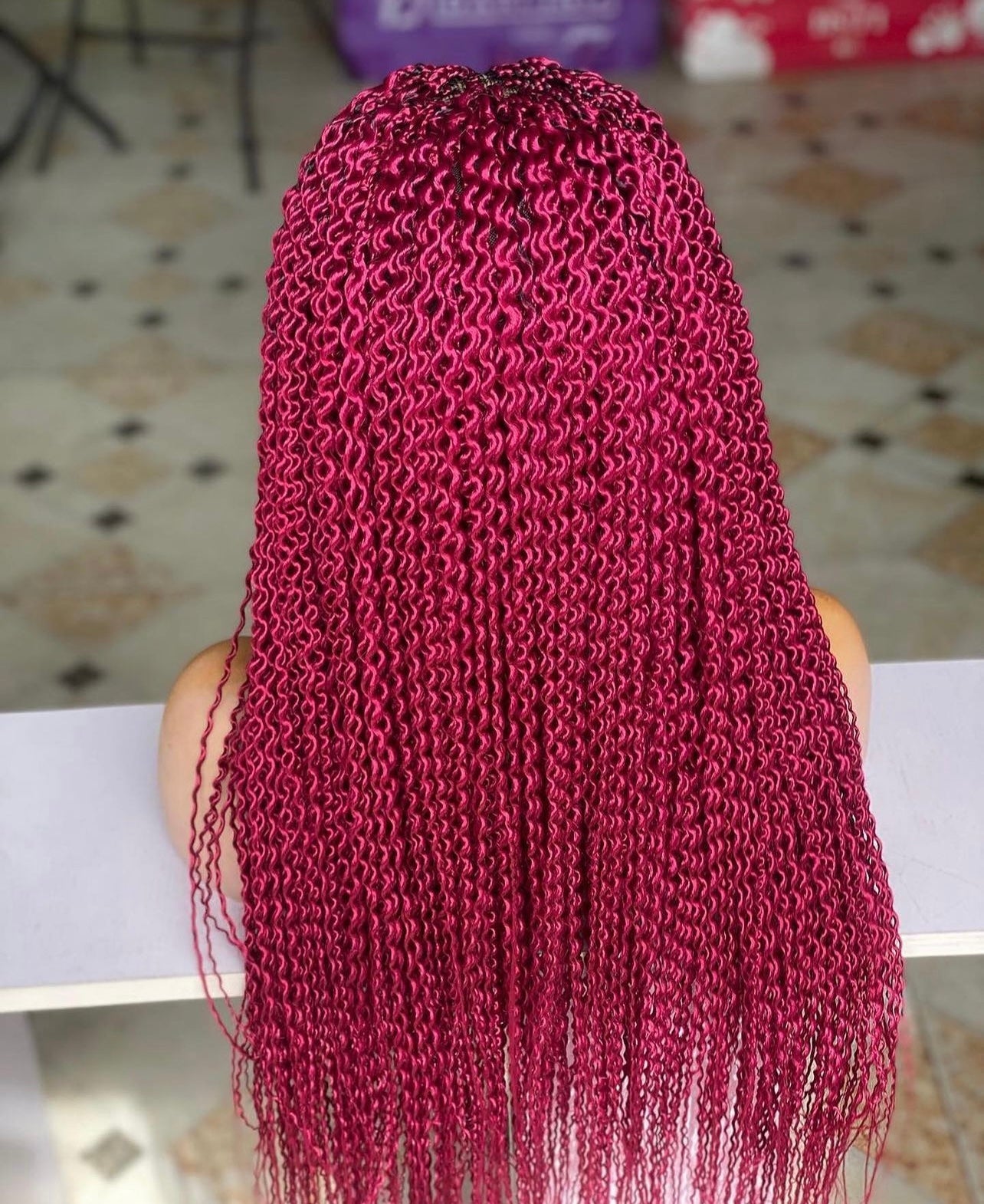 Sunset Unique Braided Wig