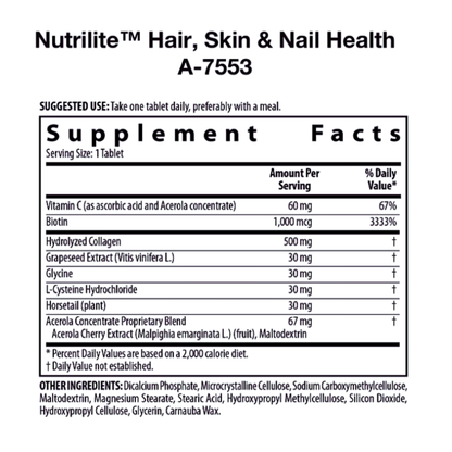Hair, skin and nails (Collagen and biotin supplement)