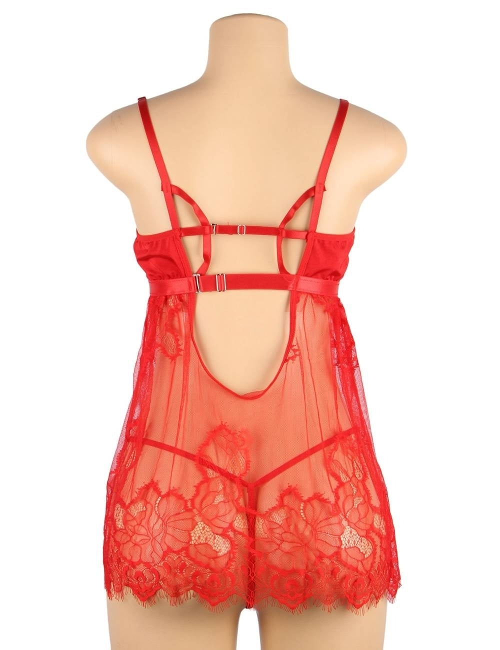 Lovers Playground Floral Lace Babydoll Lingerie