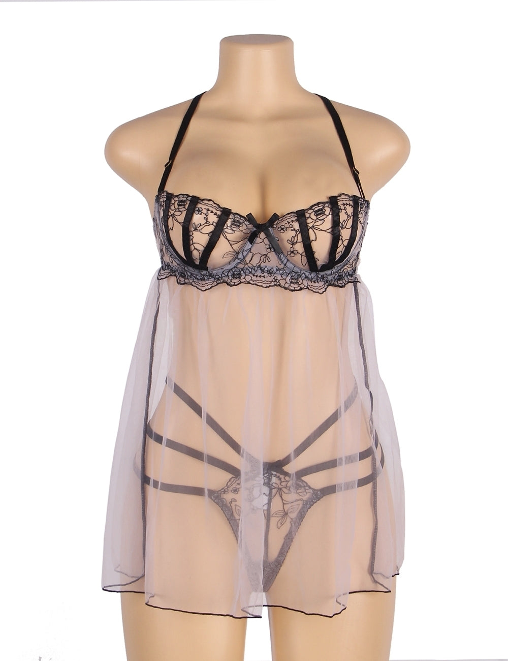 Annabelle See Through Lace Lingerie Set