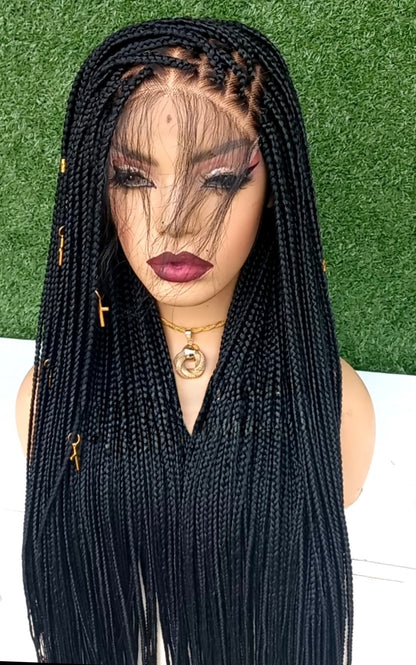 Nicole Knotless Braided Wig