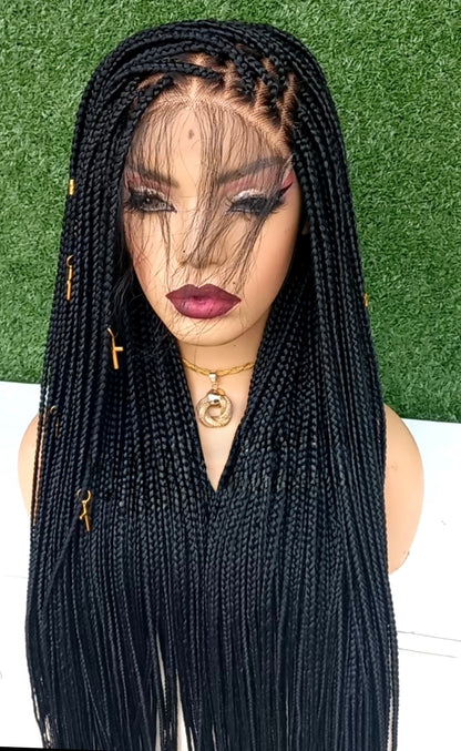 Nicole Knotless Braided Wig