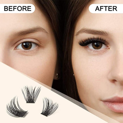 Wholesale New Design DIY Cluster Silk Segment Lashes Eyelash Extension