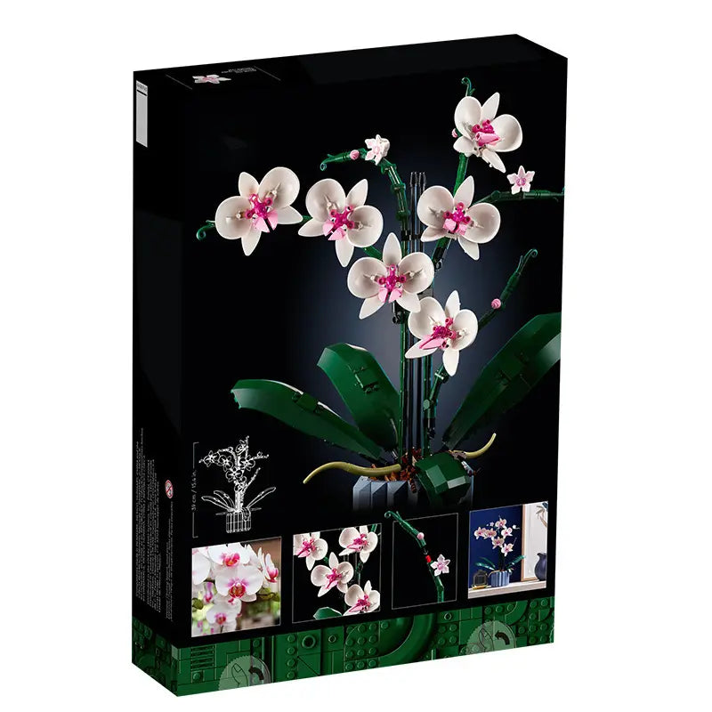 Artificial Flowers Plant Building Set Home Décor Gift Botanical Collection