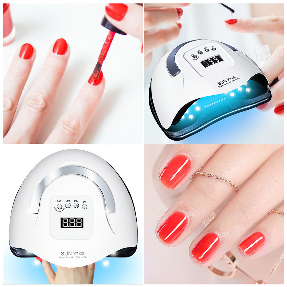 UV LED Nail Lamp Gel Nails Dryer X7