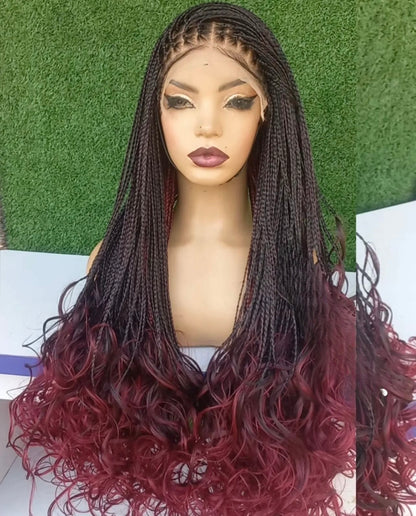 Trendy Chic Curly Braided Wig