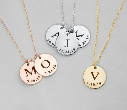 Elevate your style with our Personalized Stainless Steel Jewelry Set, featuring customized charms, a sleek bar necklace, and a stunning nameplate. This exquisite set is not only a fashion statement but a heartfelt gift option, perfect for moms and anyone who appreciates a touch of personalization.