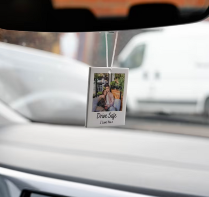 Custom Photo Car Ornament - Personalized Driving Test Pass Gift & First Car Charm