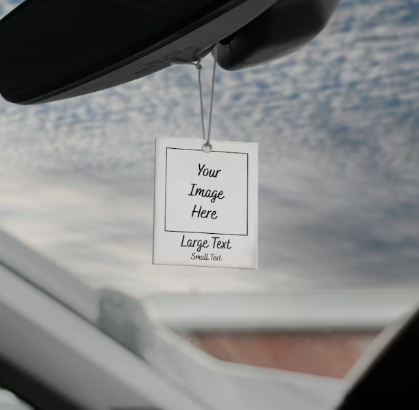 Custom Photo Car Ornament - Personalized Driving Test Pass Gift & First Car Charm