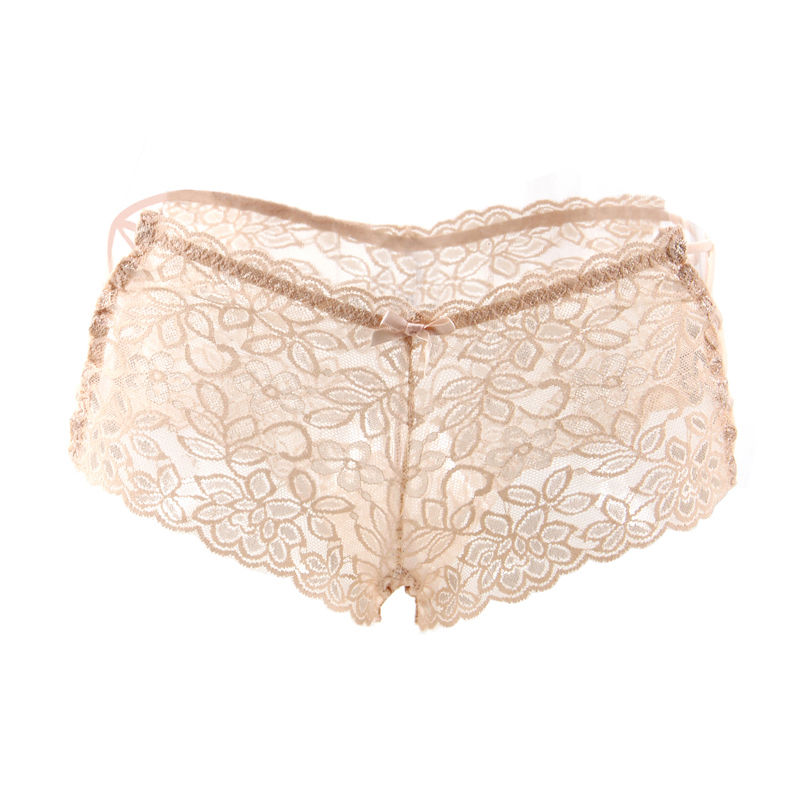 Crossed High Waist Floral Panty