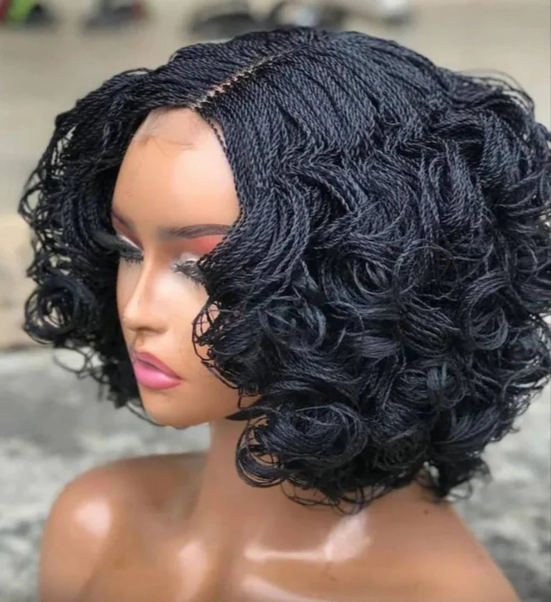 Layla Curly Twist Braided Wig