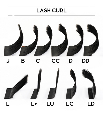 Wholesale Private Label Cashmere Matte Black Individual Lash Extension (22mm)