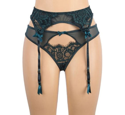 Floral Embroidery Lace Garter Suspender Lingerie Belt Panty