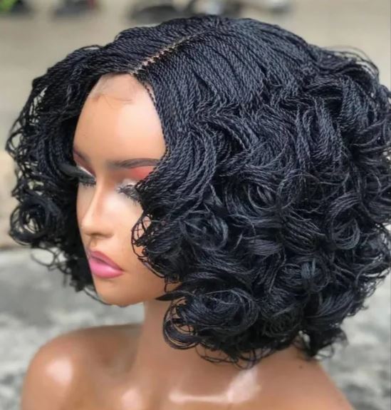 Layla Curly Twist Braided Wig (Multiple Color)