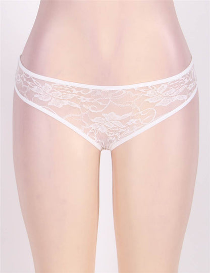 Open Crotch Lacy Sexy Lingerie Panties