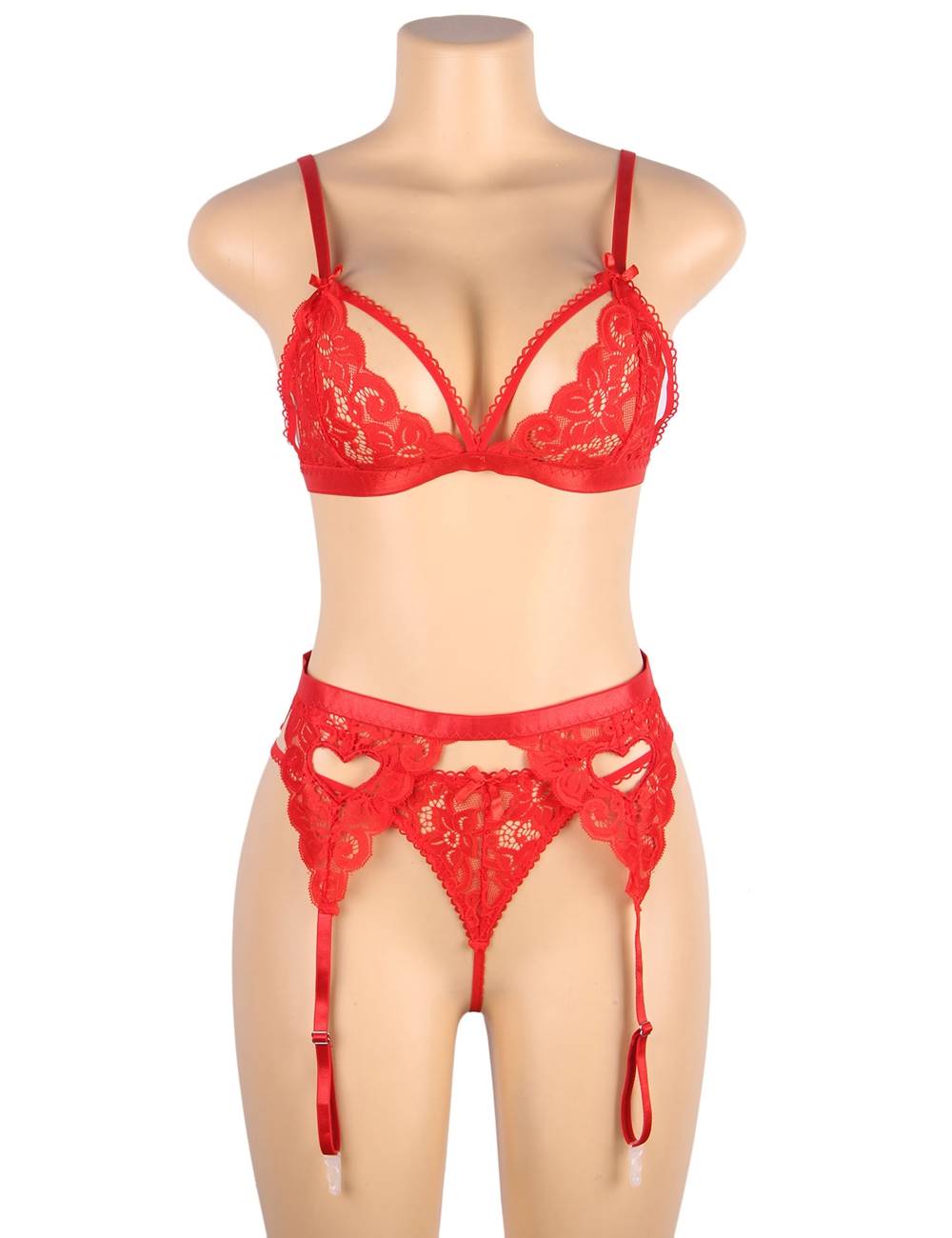 Sexy Lady 3 Piece Lingerie Set