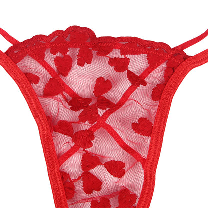 Snuggly Floral Lace Lingerie Set