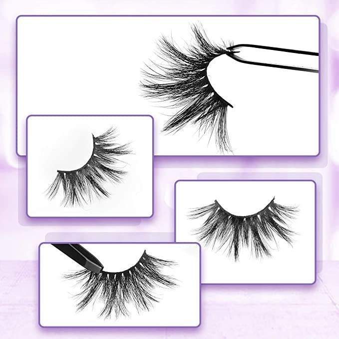 High Volume and Fluffy False Eyelashes | Fake Eyelashes | Vogueciti