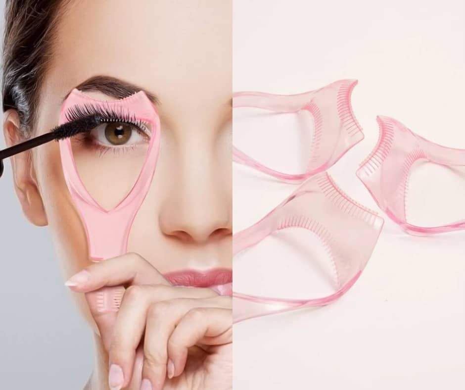 3pcs 3 In 1 Eyeliner Guide Template