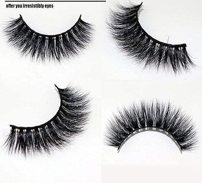 3D Mink False Eyelashes1 Pair Package