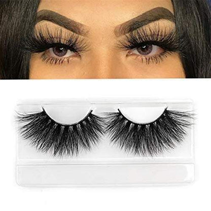 High Volume Long Type 3D Eyelashes 1 Pair with free lash brush