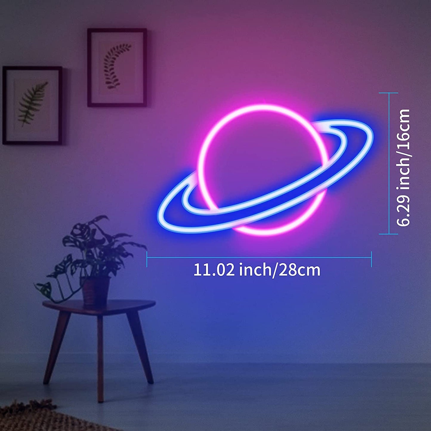 Planet Led Neon Wall Lights