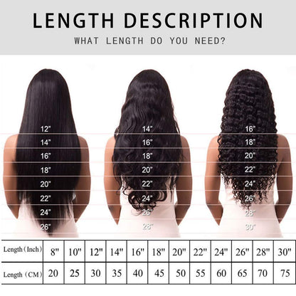 Deep Wave Lace Front Human Hair