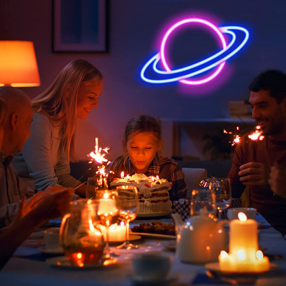 Planet Led Neon Wall Lights