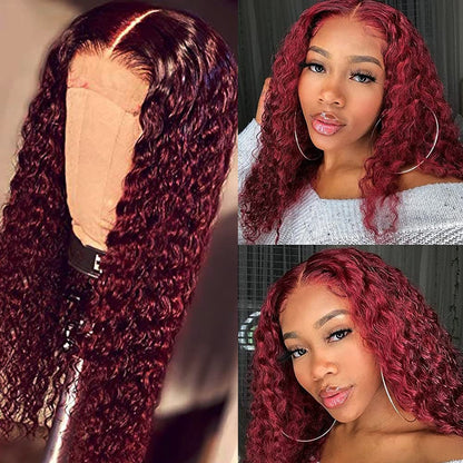 Deep Wave Lace Front Human Hair