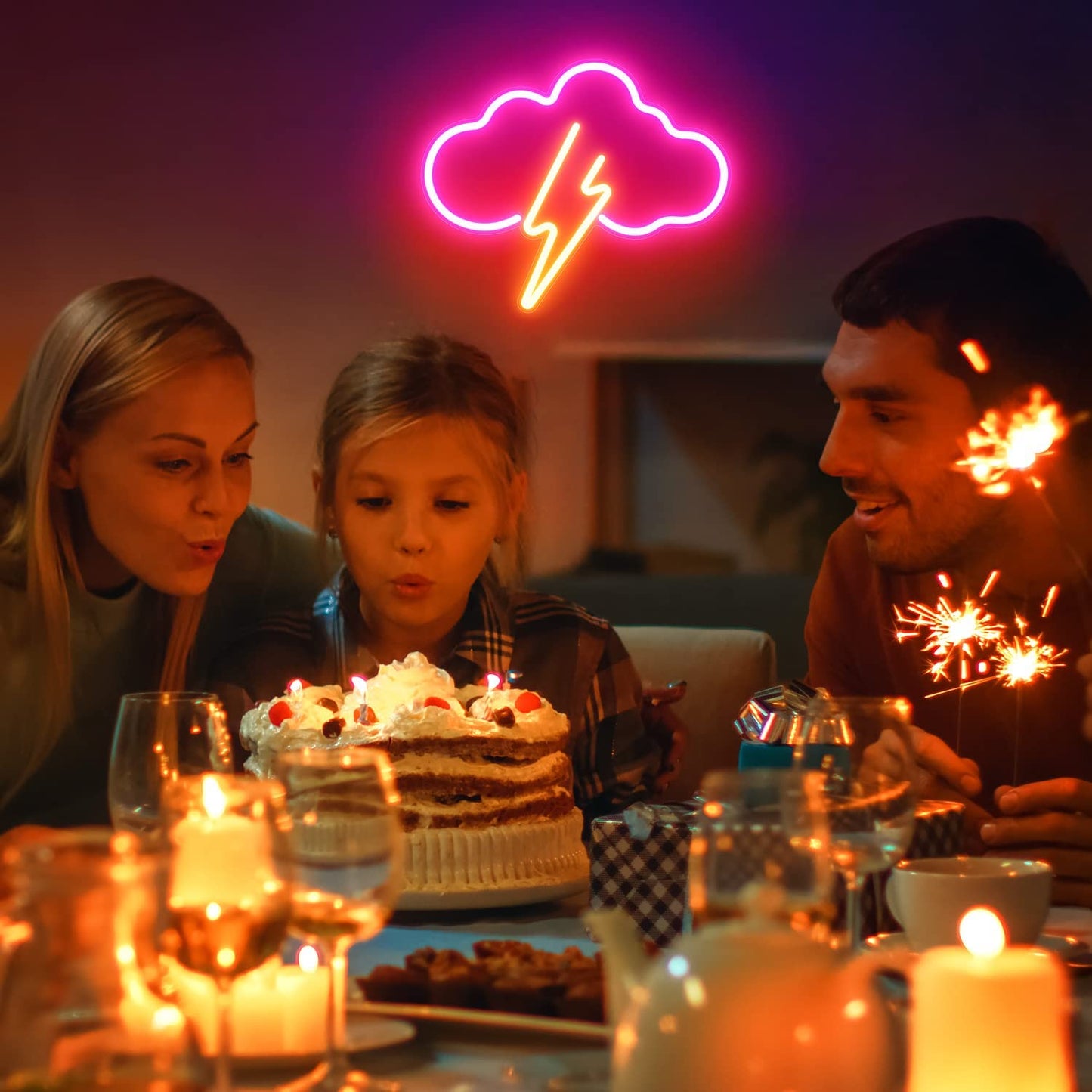 Cloud Led Neon Wall Light