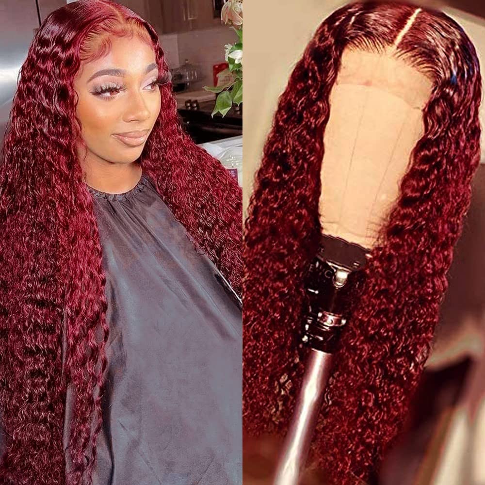 Deep Wave Lace Front Human Hair