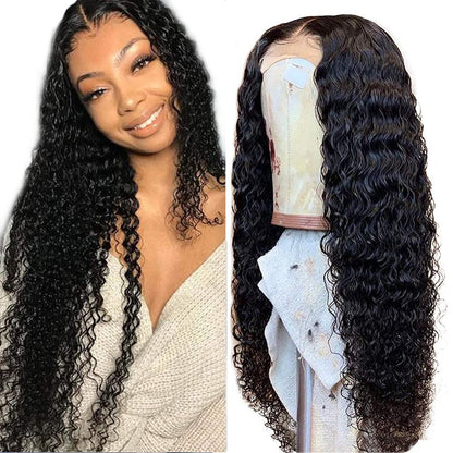 Deep Wave Lace Front Human Hair