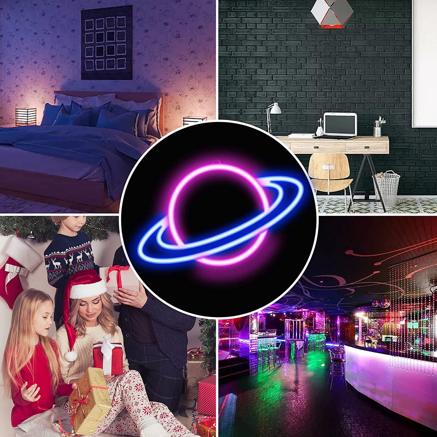 Planet Led Neon Wall Lights