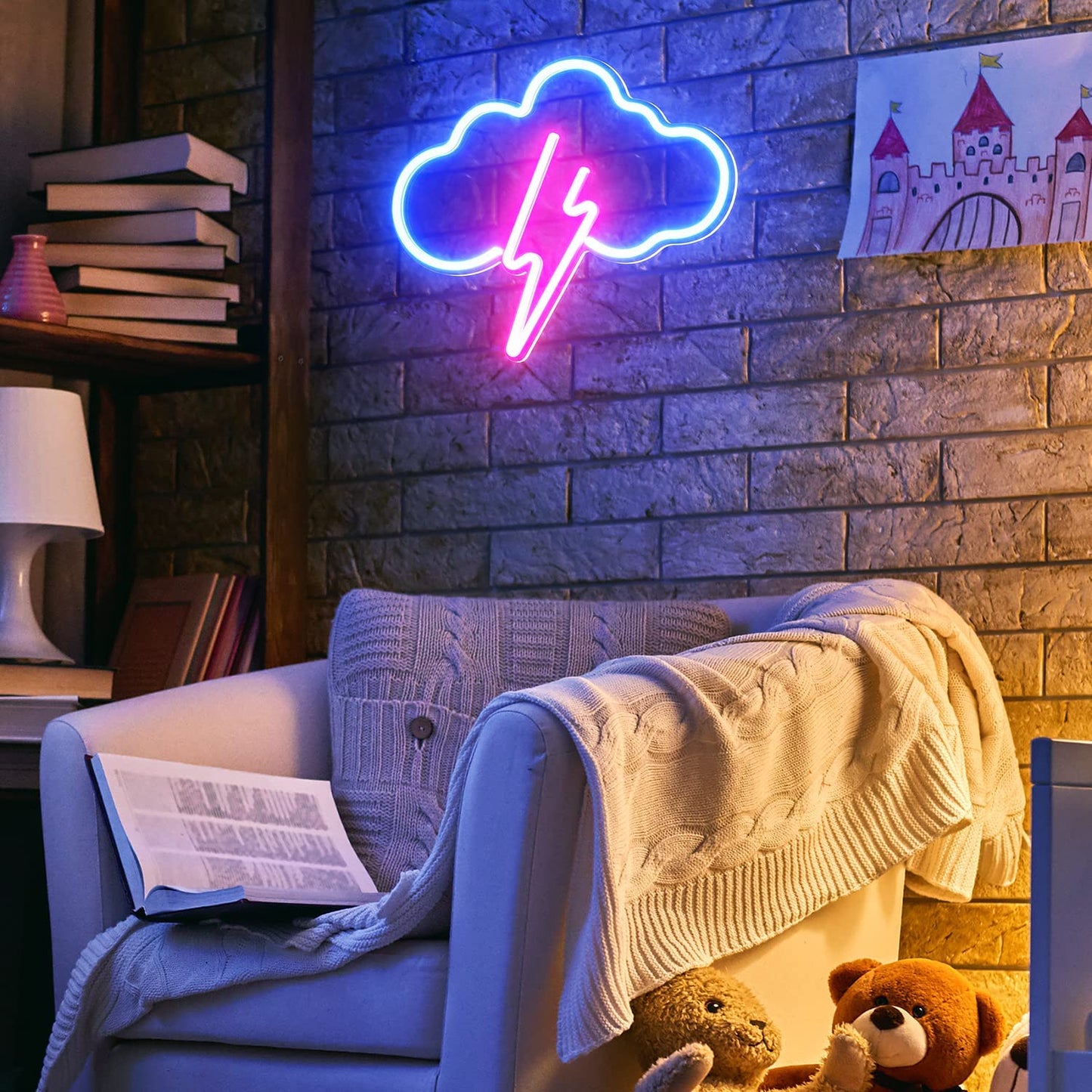 Cloud Led Neon Wall Light